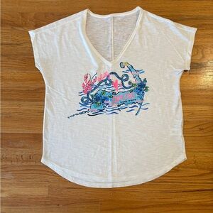 Lilly Pulitzer Loves Cape Cod Tshirt